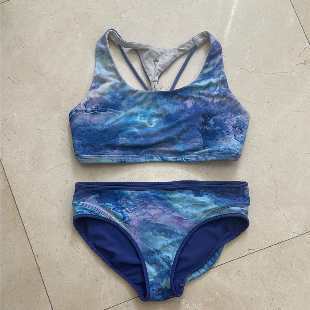 Iviva by Lululemon Reversible Bathing Suit Set